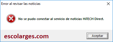 Error al iniciar GES4