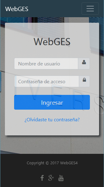 Plataforma WebGES4