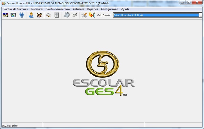 Escolar GES 4 funcionando en Windows 11